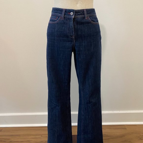 Boden Dark Blue Women's Jeans - Picture 2 of 5